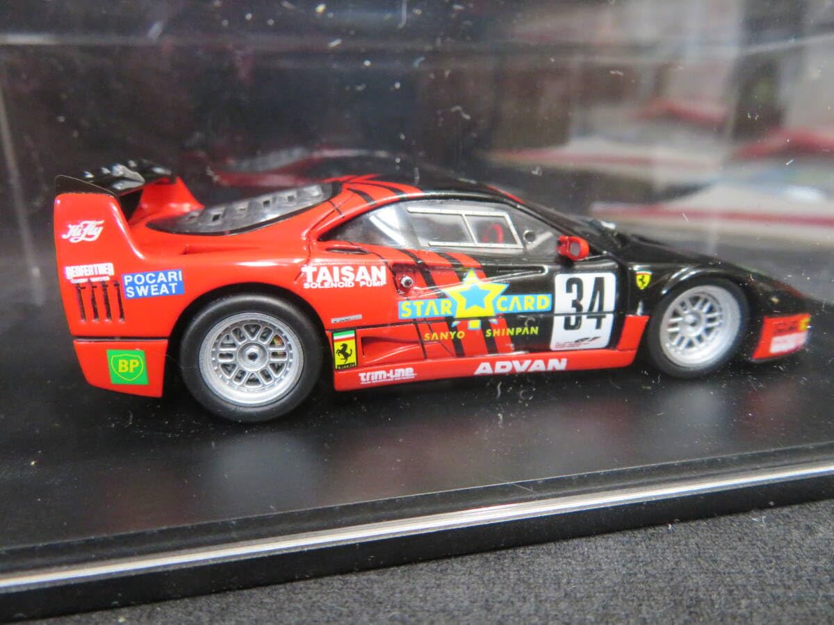 Amazon.co.jp: 1/43 タイサン スターカード フェラーリ F40 JGTC 1995